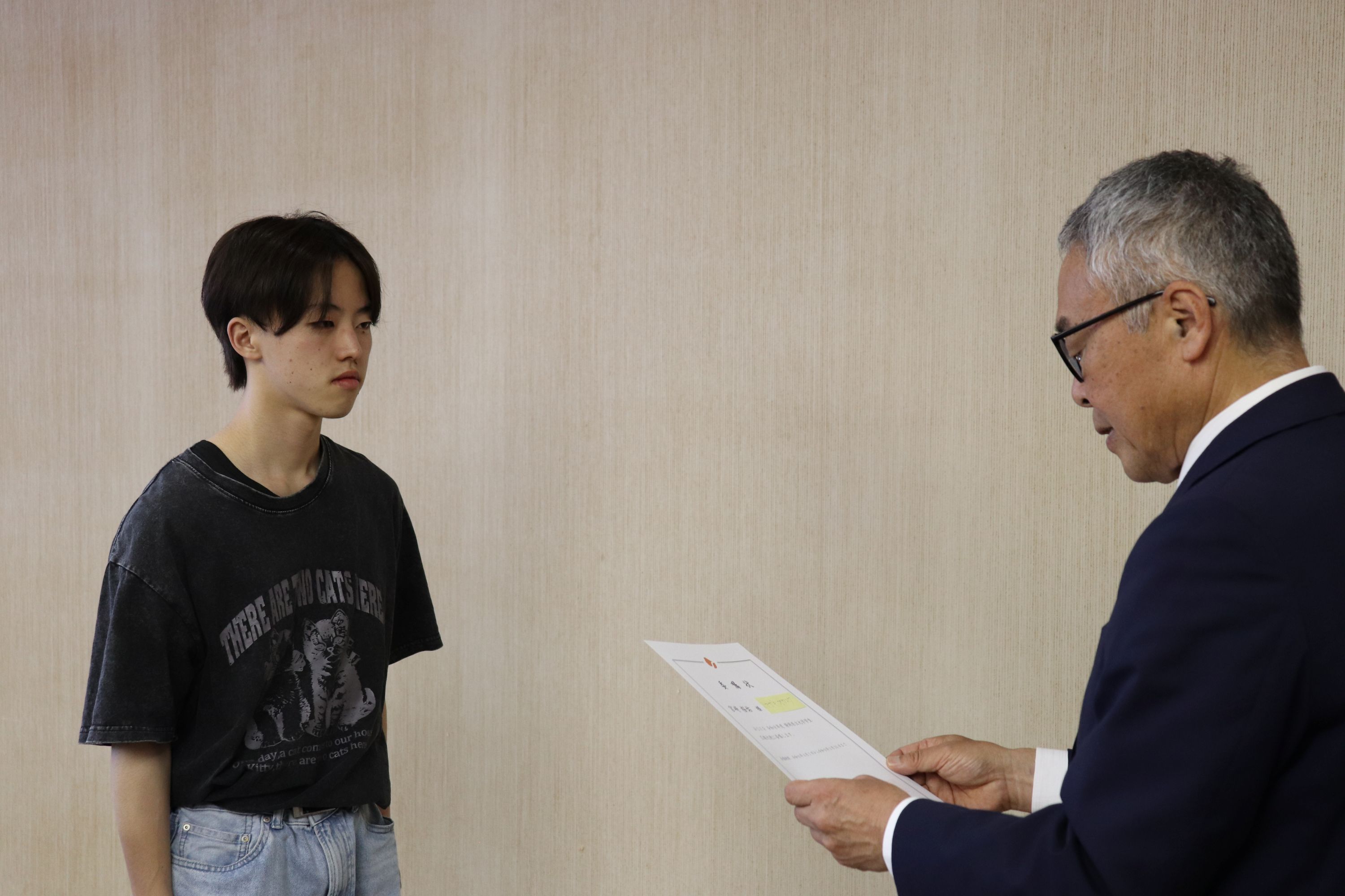 委嘱状交付